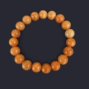 Aventurine Gemstone Bead Bracelet 10mm